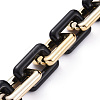 Handmade CCB Plastic Cable Chains AJEW-JB00669-3