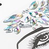 Acrylic Face Gems Stickers MRMJ-F014-03-2