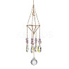 Brass Pouch Pendant Decoration HJEW-TA00088-1