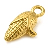 Ion Plating(IP) 304 Stainless Steel Pendants STAS-M070-25G-2