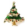 Christmas Alloy Colorful Rhinestone Brooches LS-JEWB-U009-10D-1