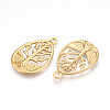 304 Stainless Steel Pendants STAS-N109-82G-2