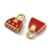 304 Stainless Steel Enamel Charms STAS-L022-549G-02-2
