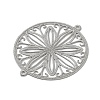 Tarnish Resistant 201 Stainless Steel Connector Charms STAS-K257-30P-2