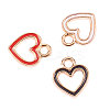 DIY Golden Plated Alloy Enamel Charms PALLOY-CJ0001-13-1