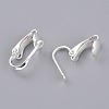 Brass Clip-on Earring Findings KK-Z007-30S-2