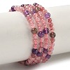 Natural Auralite Beads Strands G-Z139-A01-4mm-2