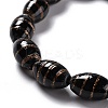 Handmade Gold Sand Lampwork Beads LAMP-F020-35D-3