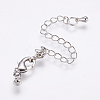 Long-Lasting Plated Brass Chain Extender LS-KK-F711-11P-1
