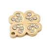 304 Stainless Steel Rhinstones Pendants STAS-I327-16G-2