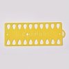 Plastic Embroidery Thread Plate DIY-WH0152-21E-1