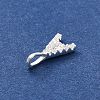 925 Sterling Silver with Cubic Zirconia Charms LS-STER-Q004-01A-S-2