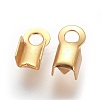 Ion Plating(IP) 304 Stainless Steel Folding Crimp Ends STAS-P227-02G-01-1