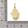Natural Yellow Quartz Faceted Oval Pendants KK-F899-03D-G-3