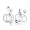 304 Stainless Steel Earlobe Plugs EJEW-K043-10P-2