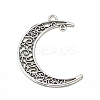 Tibetan Style Alloy  2-Loop Link Pendants LS-TIBE-S299-062AS-NR-2