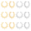201 Stainless Steel Laser Cut Pendants STAS-UN0014-30-1