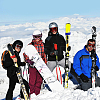 6Pcs 3 Colors EVA with Nylon Snowboard Straps FIND-CN0002-27-4
