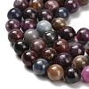Natural Red Corundum/Ruby and Sapphire Beads Strands G-C259-B07-10mm-4