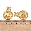 304 Stainless Steel Pendant Rhinestone Settings STAS-I363-11G-3