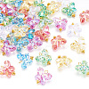 50Pcs Acrylic Pendants PALLOY-TAC0144-2