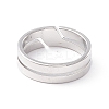 Non-Tarnish 304 Stainless Steel Finger Ring LS-RJEW-Z013-01P-2