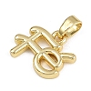 Brass Pendants LS-KK-Z123-22G-01-2