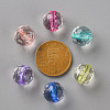 Transparent Acrylic Beads TACR-S154-10A-3