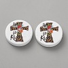 Food Grade Eco-Friendly Silicone Focal Beads SIL-SZC0005-21C-28-1