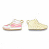Alloy Enamel Shoes Pendants X-PALLOY-N170-023C-NR-2