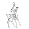 Deer Tibetan Style Alloy Big Pendants LS-TIBEP-F061-01AS-1