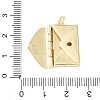 Eco-Friendly Rack Plating Brass Pendants KK-F848-08G-3