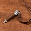 Men Adjustable Cowhide Pendant Necklaces NJEW-BB31312-7