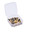36Pcs 6 Style Light Gold Plated Alloy Pendants ENAM-ZZ0001-05-8