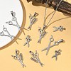 15Pcs 3 Styles 304 Stainless Steel Pendants STAS-CJ0002-49-6