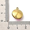 304 Stainless Steel Pendants STAS-Q346-09G-10-2