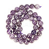 Natural Amethyst Beads Strands G-OC0001-63-10mm-4