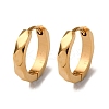 304 Stainless Steel Hoop Earrings EJEW-D331-10G-2