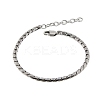 Fashionable Stainless Steel Chain Bracelets PW-WGD1056-02-1