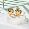 Ion Plating(IP) 304 Stainless Steel Hoop Earrings EJEW-C124-01D-G-2