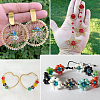 13 strands 13 styles Electroplate Glass Beads Strands EGLA-CD0001-08-8