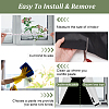 Polyester Portable Window Blackout Curtain for Travel AJEW-WH0471-139-3