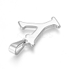 Non-Tarnish 304 Stainless Steel Pendants STAS-F106-95P-Y-01-2