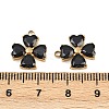 304 Stainless Steel Micro Pave Cubic Zirconia Pendants STAS-I352-07G-B02-3
