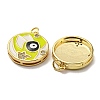 Real 18K Gold Plated Brass Pendants KK-L209-009G-01-2