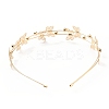 Butterfly Iron Rhinestone Double Hair Bands MRMJ-D003-01KCG-2