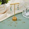 60Pcs Brass Earring Hooks KK-DC0003-89-6