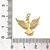 Brass Micro Pave Cubic Zirconia Pendants KK-B128-12G-05-3