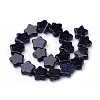 Synthetic Blue Goldstone Beads Strands G-R451-08B-2
