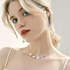120Pcs 4 Styles Transparent Spray Painted Glass Beads GLAA-YW0004-32-6